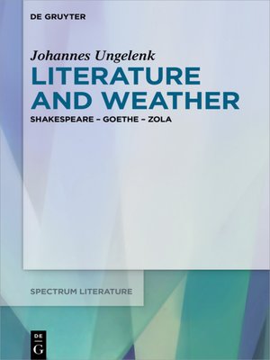 cover image of Literature and Weather